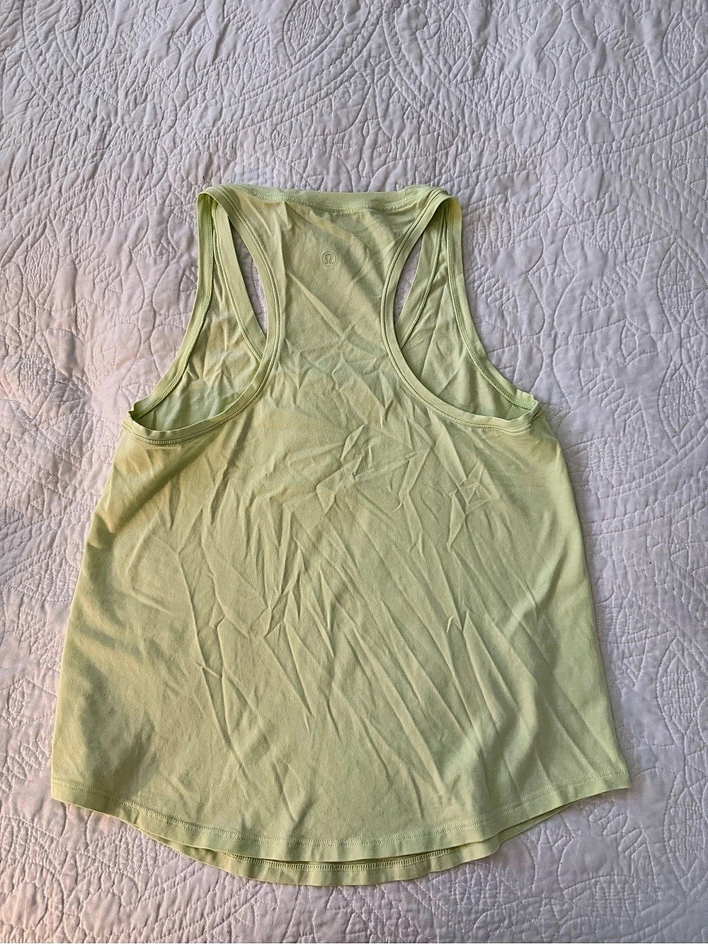 Lululemon Green Racerback Tank Top - Picture 2 of 3